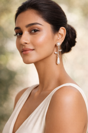 elegant-pearl-vine-drop-earrings-silver-finish