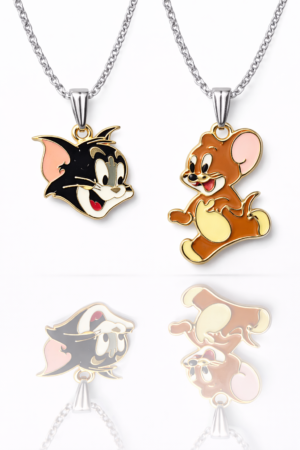 tom-jerry-cartoon-pendant-necklace-set