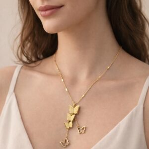 gold-butterfly-charm-layered-necklace-elegant-butterfly-pendant-necklace-for-women