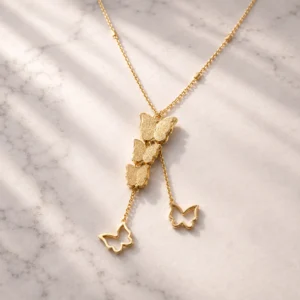gold-butterfly-charm-layered-necklace-elegant-butterfly-pendant-necklace-for-women