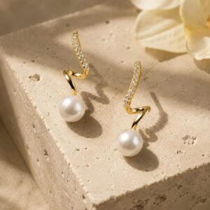 gold-pearl-drop-hoop-earrings-with-crystal-accents-elegant-pearl-earrings-for-women-pavani-studio