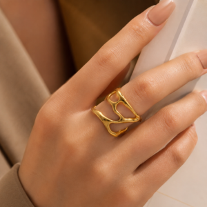 gold-abstract-open-statement-ring-for-women-adjustable-minimalist-cocktail-ring-pavani-studio