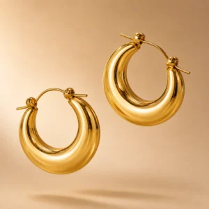 gold-chunky-hoop-earrings-for-women-bold-minimalist-statement-hoops-pavani-studio